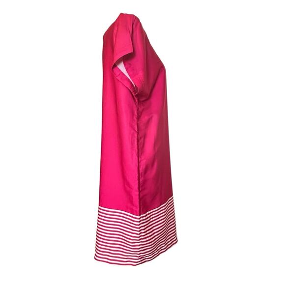 Smart Set Dress Womens Size M Watermelon Pink Silky Sheath Lined Loose Fit Cool - Picture 2 of 10